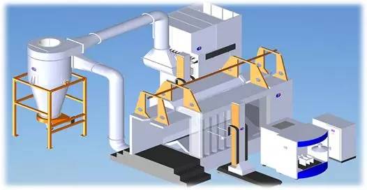 静电喷涂,喷粉房设计图片