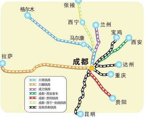 推進蓉昆高鐵成都經天府國際機場至自貢段,成都至西寧鐵路,綿遂內鐵路