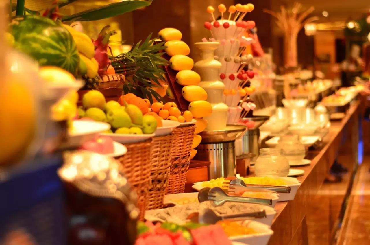 到梅园国际大酒店自助餐厅你能吃到什么   甜点    小麦与果实,蜂蜜