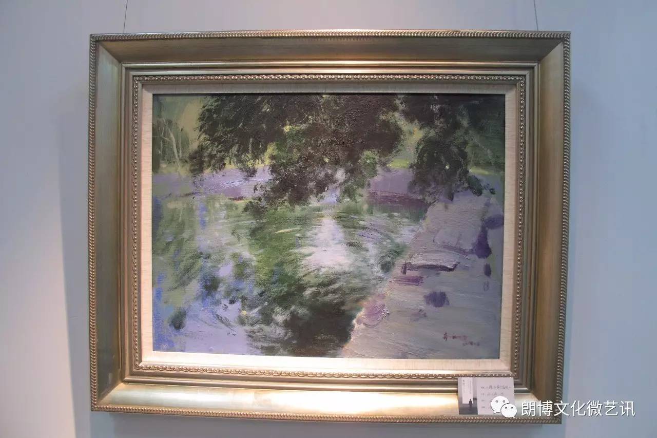 朗博带你看展览丨"一段与漂泊有关的故事"常贵翔油画作品展成功开幕