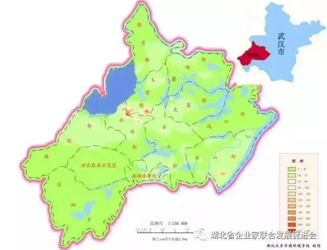 武汉蔡甸区位置图片