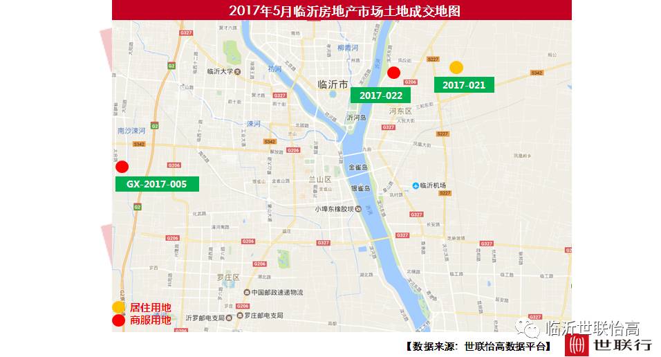 2017年5月份臨沂市房地產市場月報