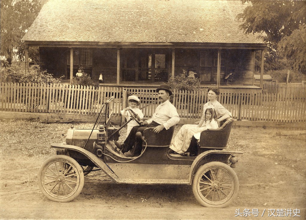 二十世纪初的汽车老照片