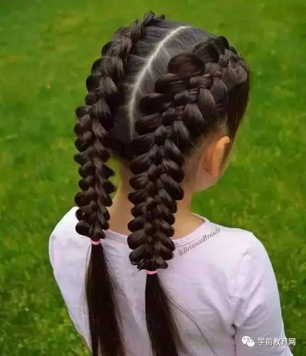 45款小女孩编发发型大全,头顶都能编出花儿!快给你的孩子试试吧