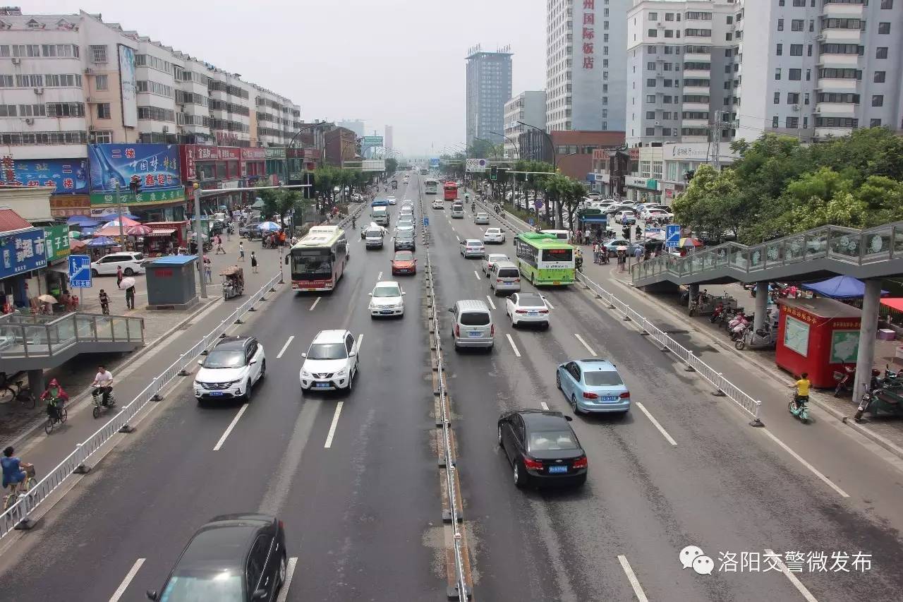 洛阳这两个路口通行方式有变,怎么走看这里.