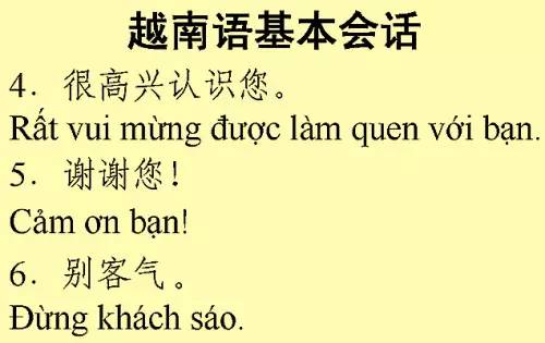 越南人说什么语言图片