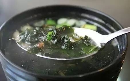 紫菜蝦皮湯:補碘又補鈣