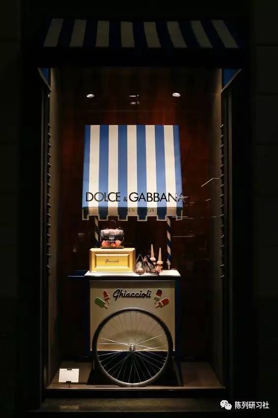 杜嘉班纳dolcegabbana橱窗合辑