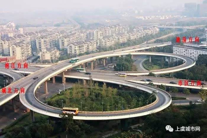 绍兴城南高架桥图片