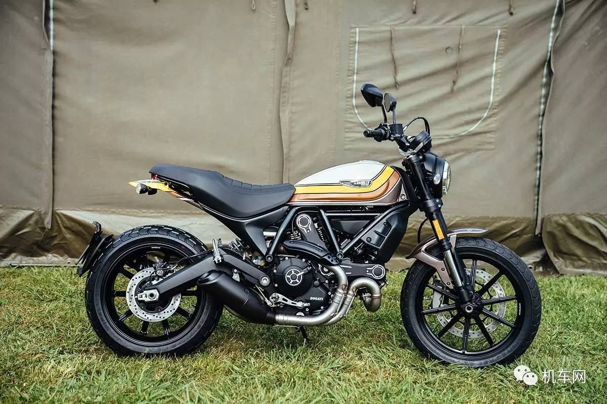 杜卡迪scrambler再添新丁!繼承曼島tt冠軍車型榮耀