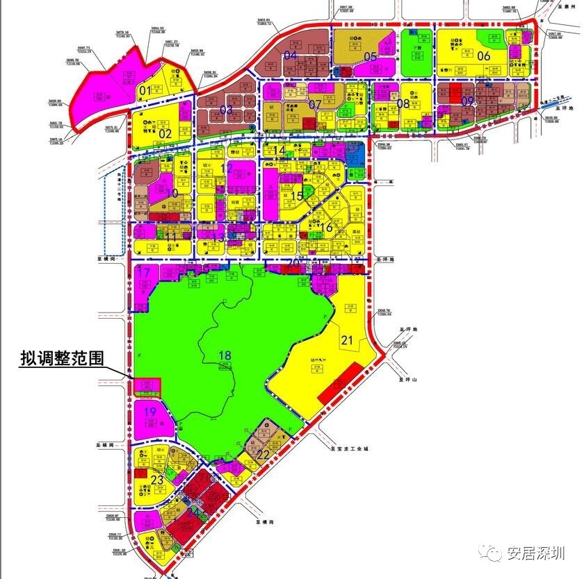 龙城公园规划图图片