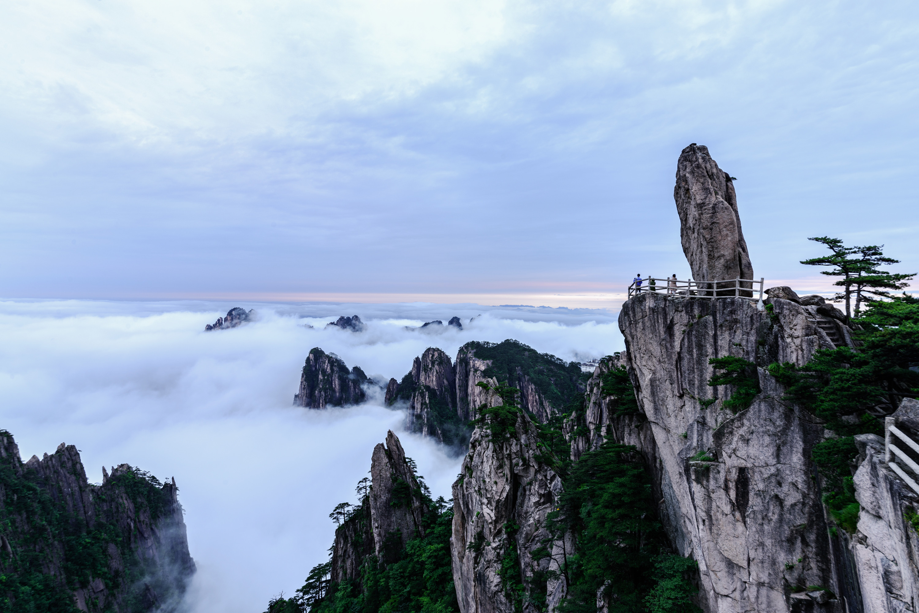 怎样的黄山云海图片