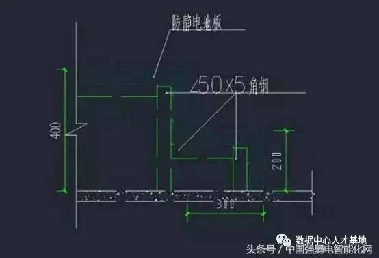 臺階剖面圖19機房架空地板剖面圖18靜電地板鋪設圖17架空地板剖面圖16