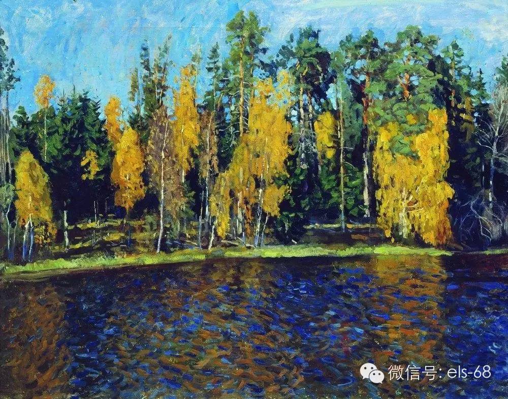 【艺术】俄罗斯画家茹科夫斯基的油画作品