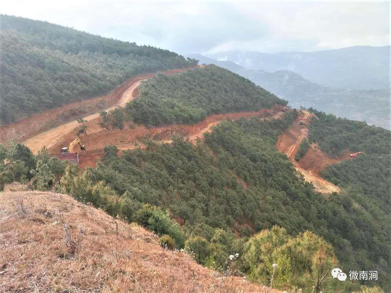 山乡有了致富路|南涧县碧溪乡中华村村组扶贫公路建设纪实