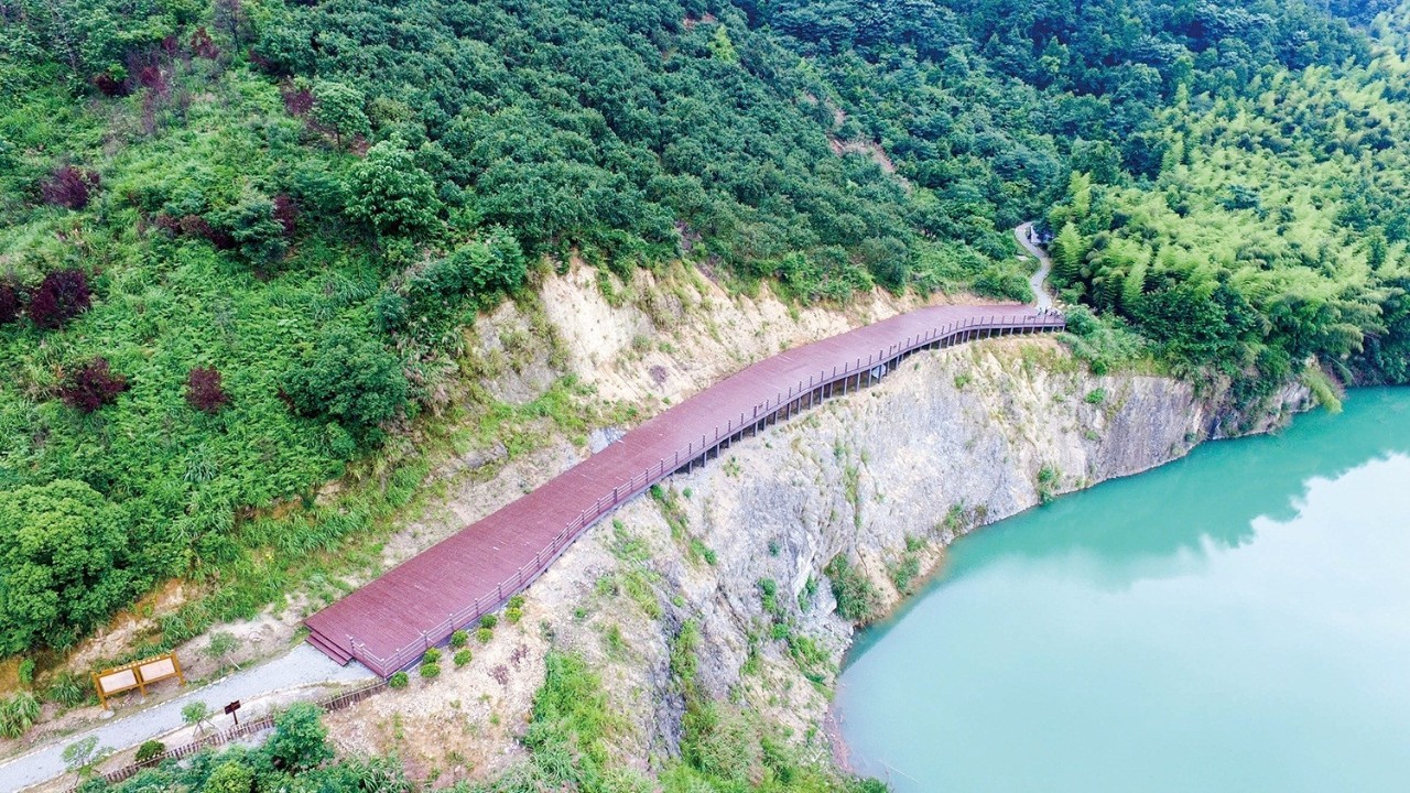 戴村国家登山健身步道图片