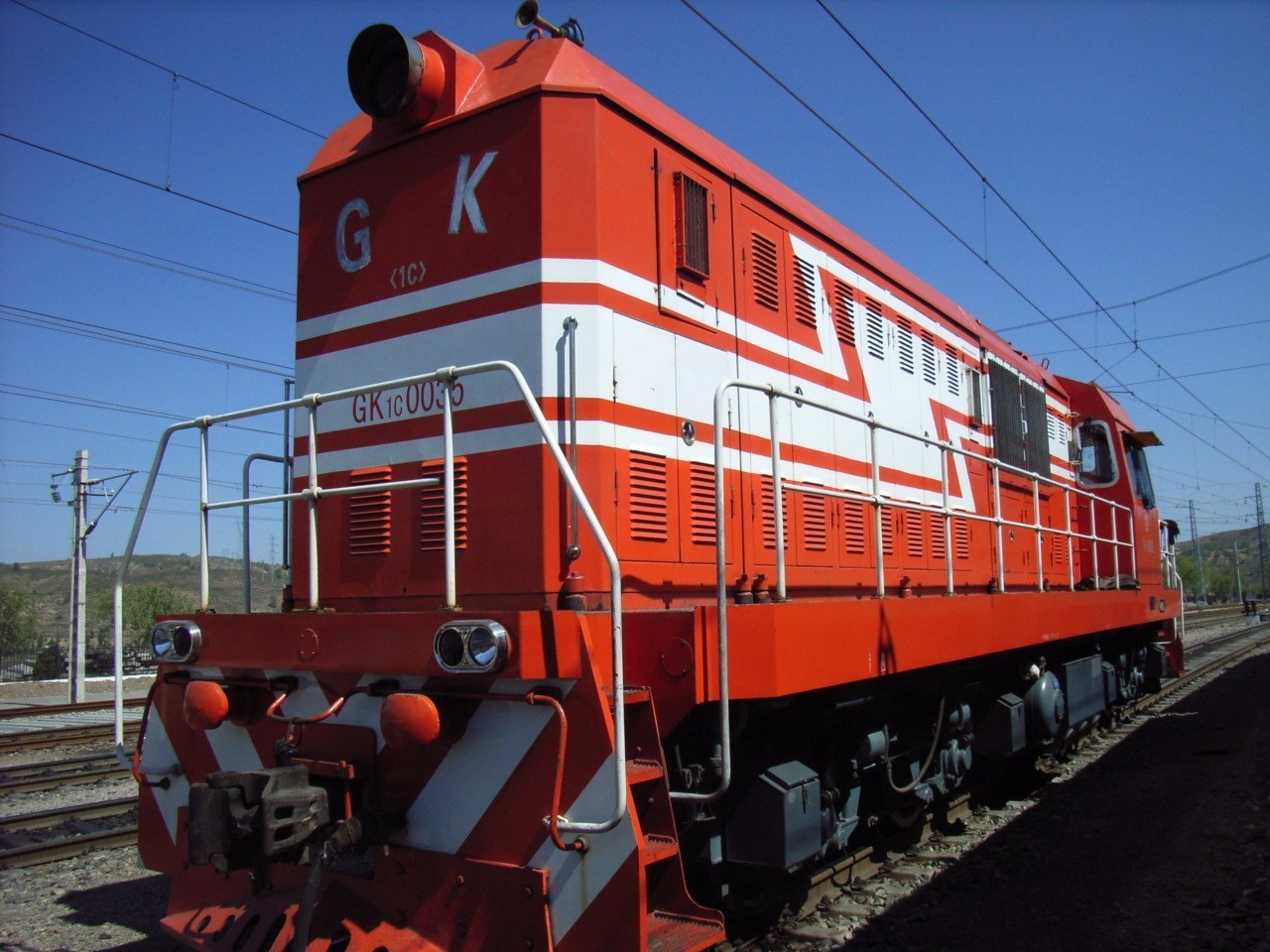 GK型内燃机车图片