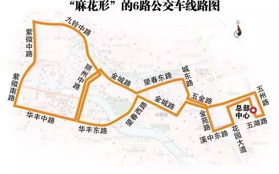 v字型s型 盘点永康五花八门的公交线路