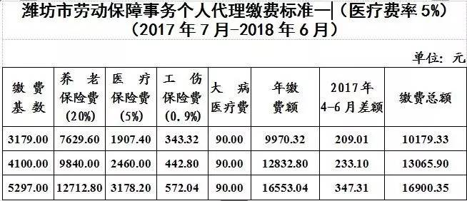 重要通知濰坊社保集中繳費6月23日開始附具體流程