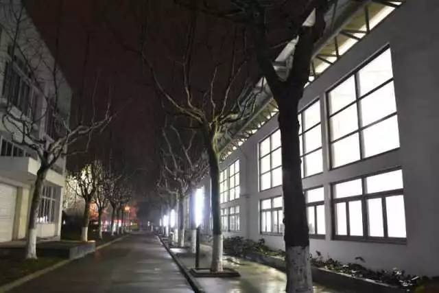 上海第二工业大学夜景图片