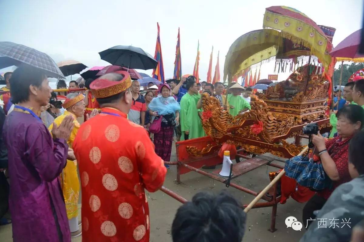 2017年京族哈节盛大开幕仅此一期7月1日京族哈节采摘金花茶叶海边观看