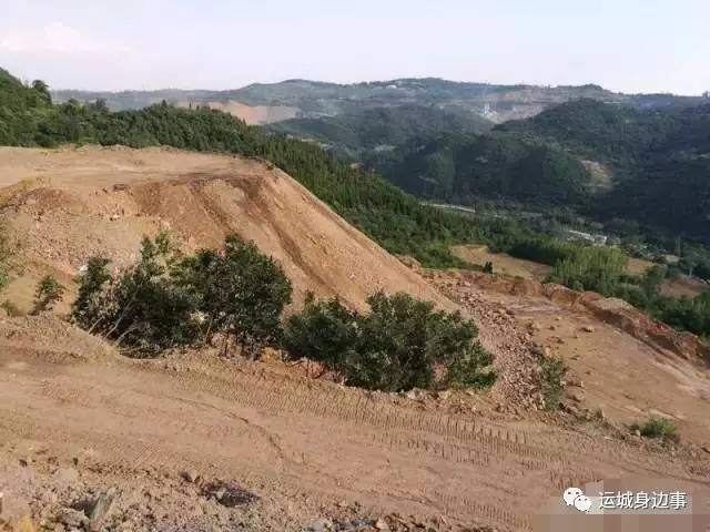 运城平陆曹川矾土矿产资源丰富有人以承包荒山之名大肆盗采