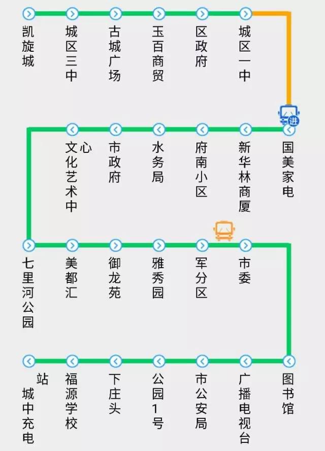 朔州公交12路路线图图片
