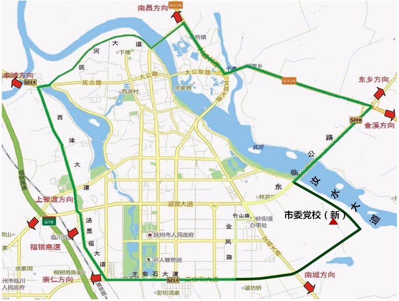 重要通告!8月1日起撫州市主城區車輛通行有重要變化