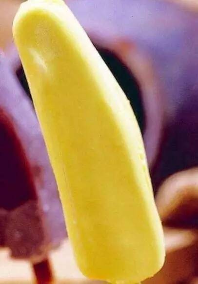 小时候的香蕉冰棍图片