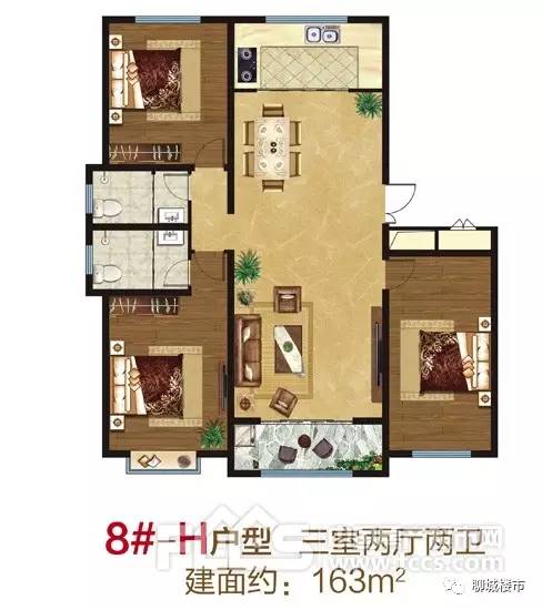 改写人居新高度 时代中通·豪园110-400㎡至美户型惊艳水城