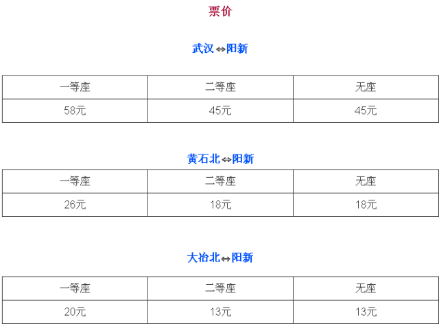 30始發,20:39到白沙鋪,20:53到黃石北,21:07到鄂州,21:33終到武漢