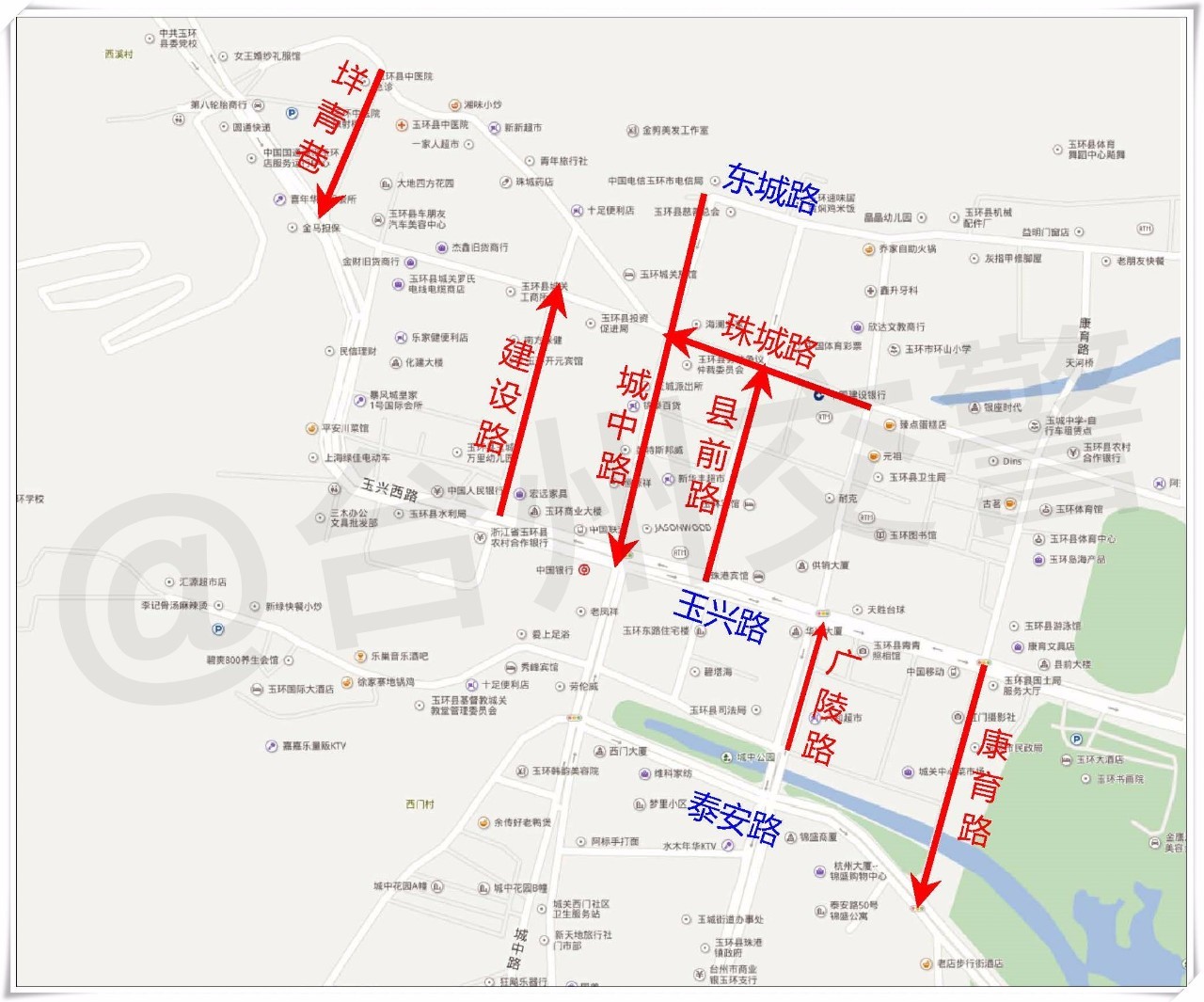 许昌单行道示意图2020图片