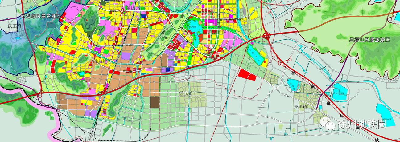 这几个镇要变成市区!徐州总体规划高清大图公布,信息量超大