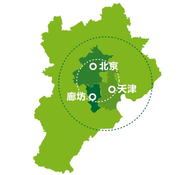 京津冀一体化地图图片