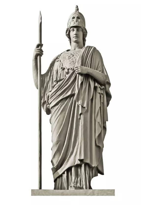 美国雅典娜女神像图片