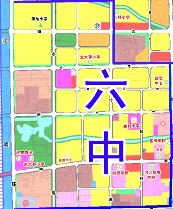 2017邢台市初中划片招生示意图公布!快看你家属于几中范围