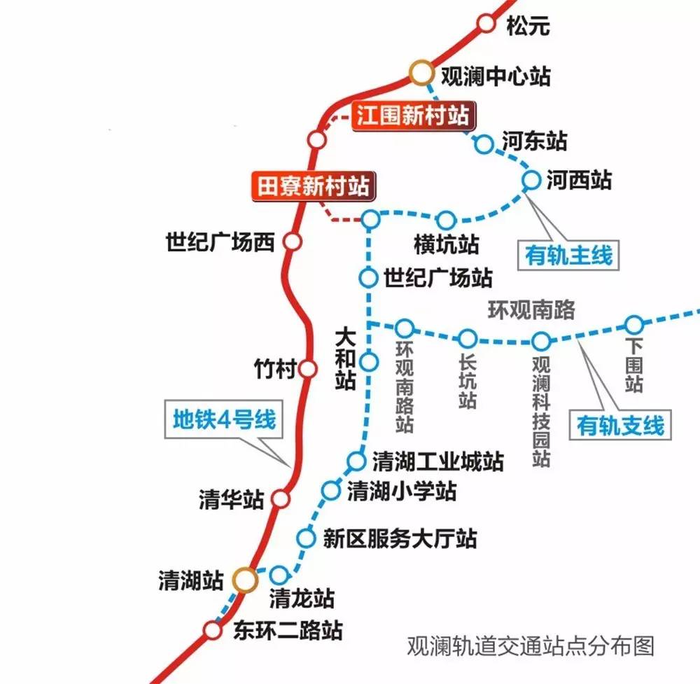 龙华区有轨电车线路图图片