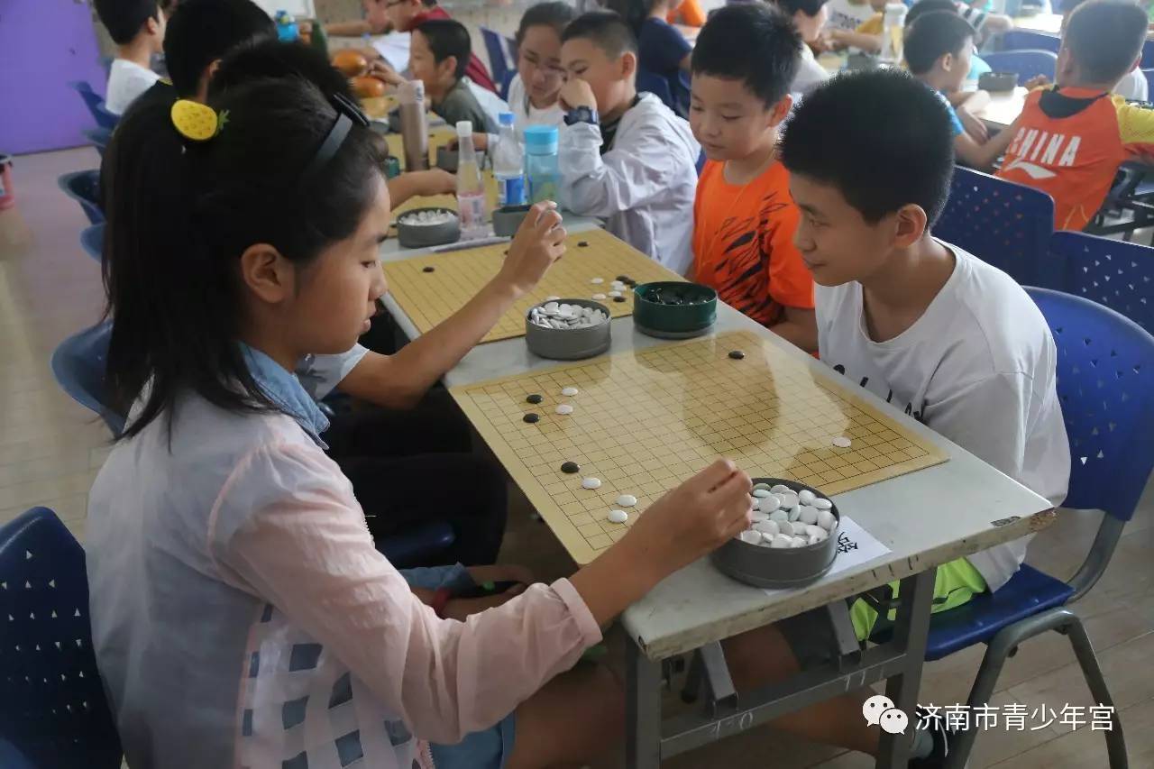 濟南市第三十三屆少年兒童棋類比賽中國象棋圍棋今日開賽