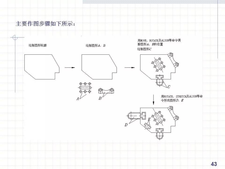 cad繪製複雜平面圖形的方法和技巧手把手一學就會