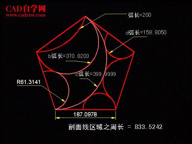 cad進價級練習題及詳細答案18