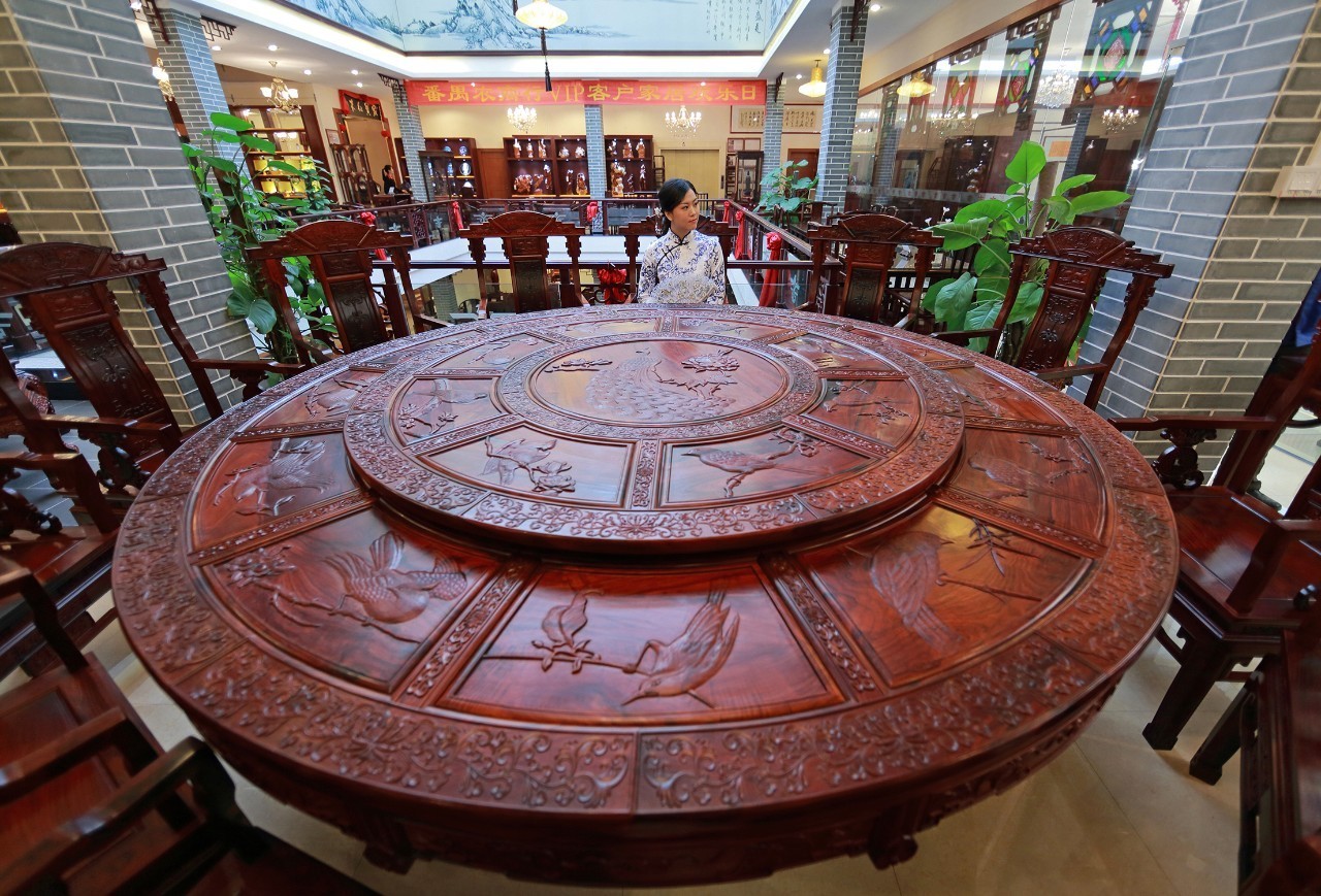 圆桌里的中国文化图片