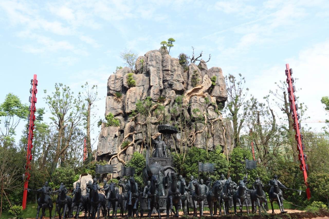 7月689日首發特惠178元人西周文化園炭河古城花明樓一日遊