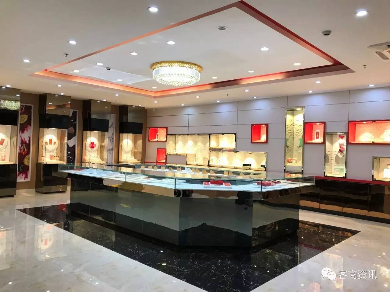 珠宝首饰展厅(珠宝首饰展厅效果图)