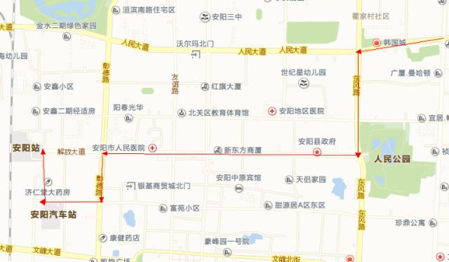 安阳这几条公交线路临时绕行!华山大街线路恢复!