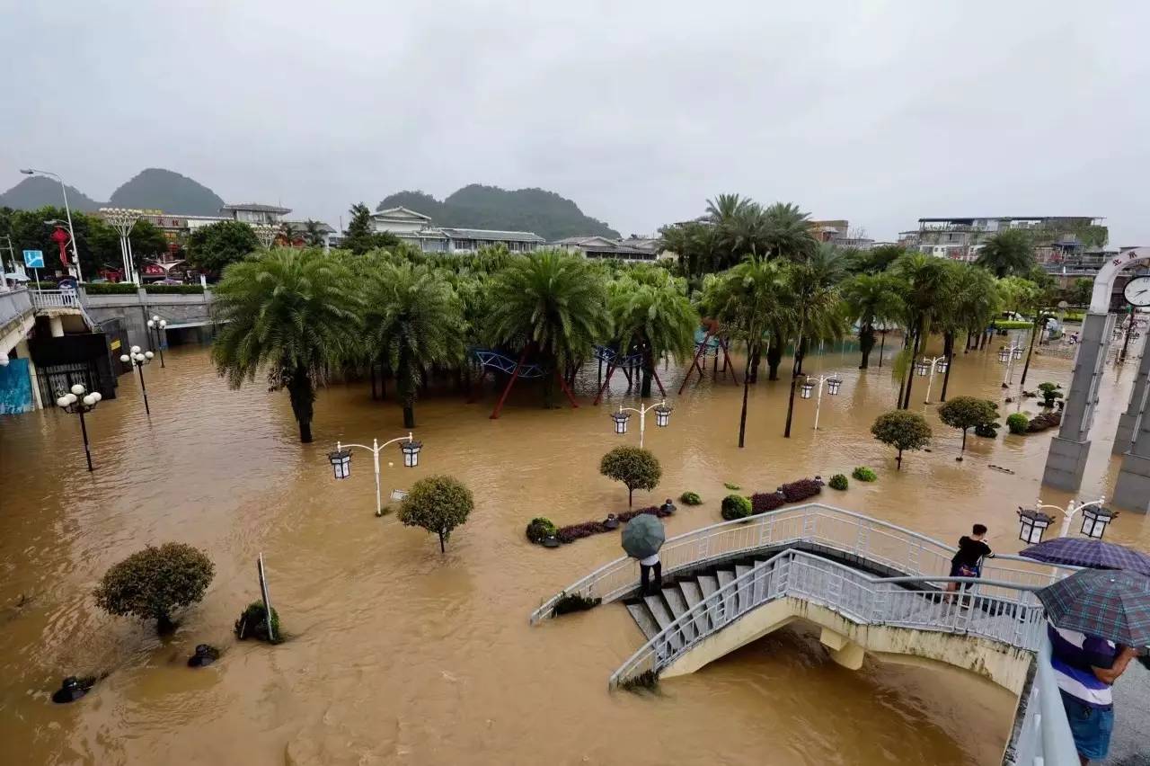 广西洪灾近173万人受灾 中央发放8000万元救灾资金