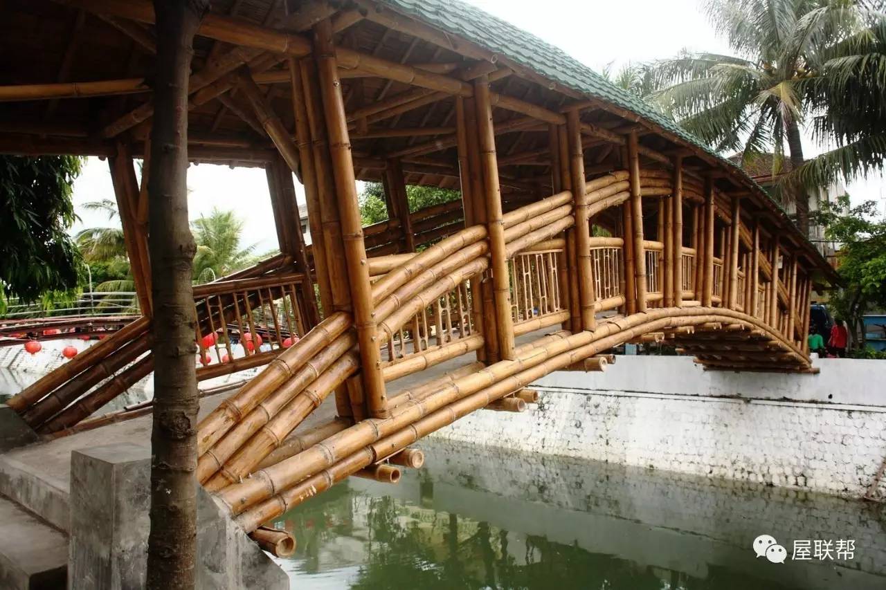 古代竹桥图片图片