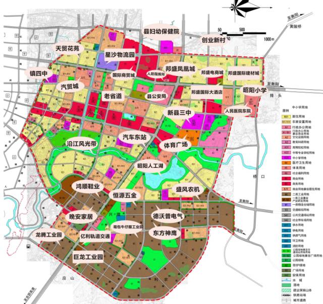 邵东市城区规划图图片