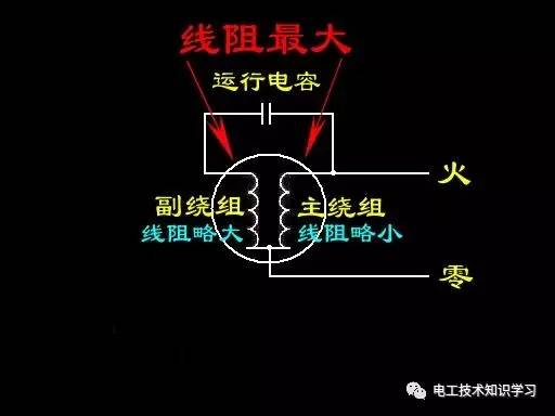 洗衣机正反转接线图图片