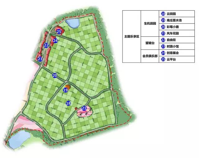 家庭农场100亩规划图图片