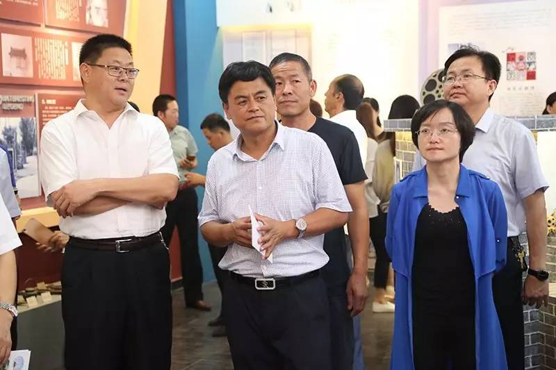 7月11日上午,齐河县人民政府副县长王炜一行到史口镇考察学习创建国家